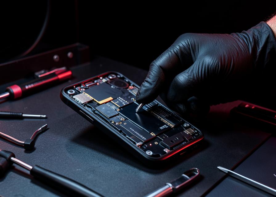 Imagem realista de Assistência técnica de celulares